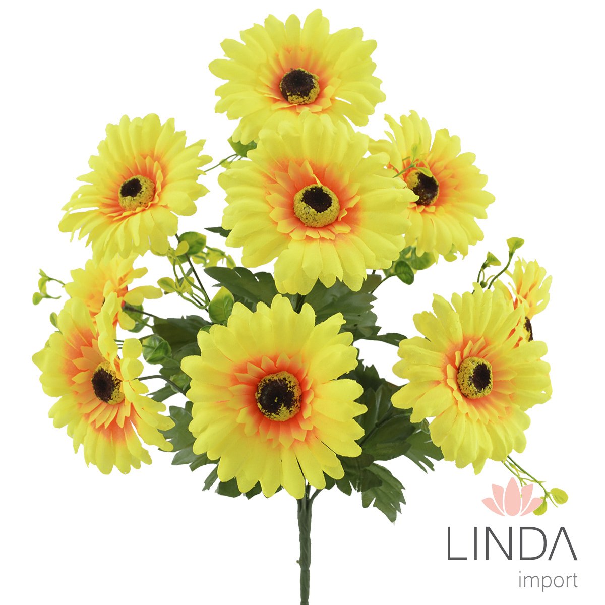 Buquê de Gerbera C/10 Galhos 45CM Mix de Cor Aaa1005