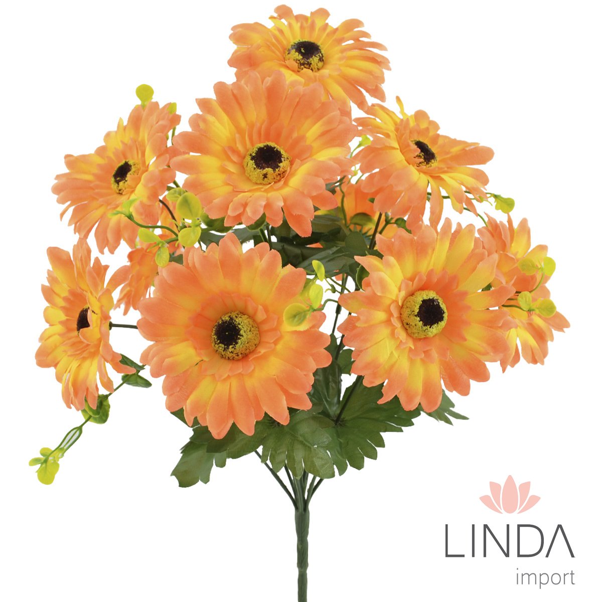 Buquê de Gerbera C/10 Galhos 45CM Mix de Cor Aaa1005