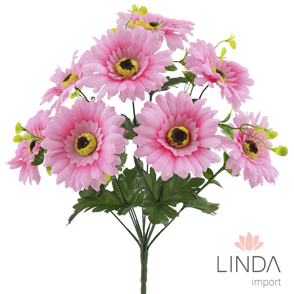 Buquê de Gerbera C/10 Galhos 45CM Mix de Cor Aaa1005