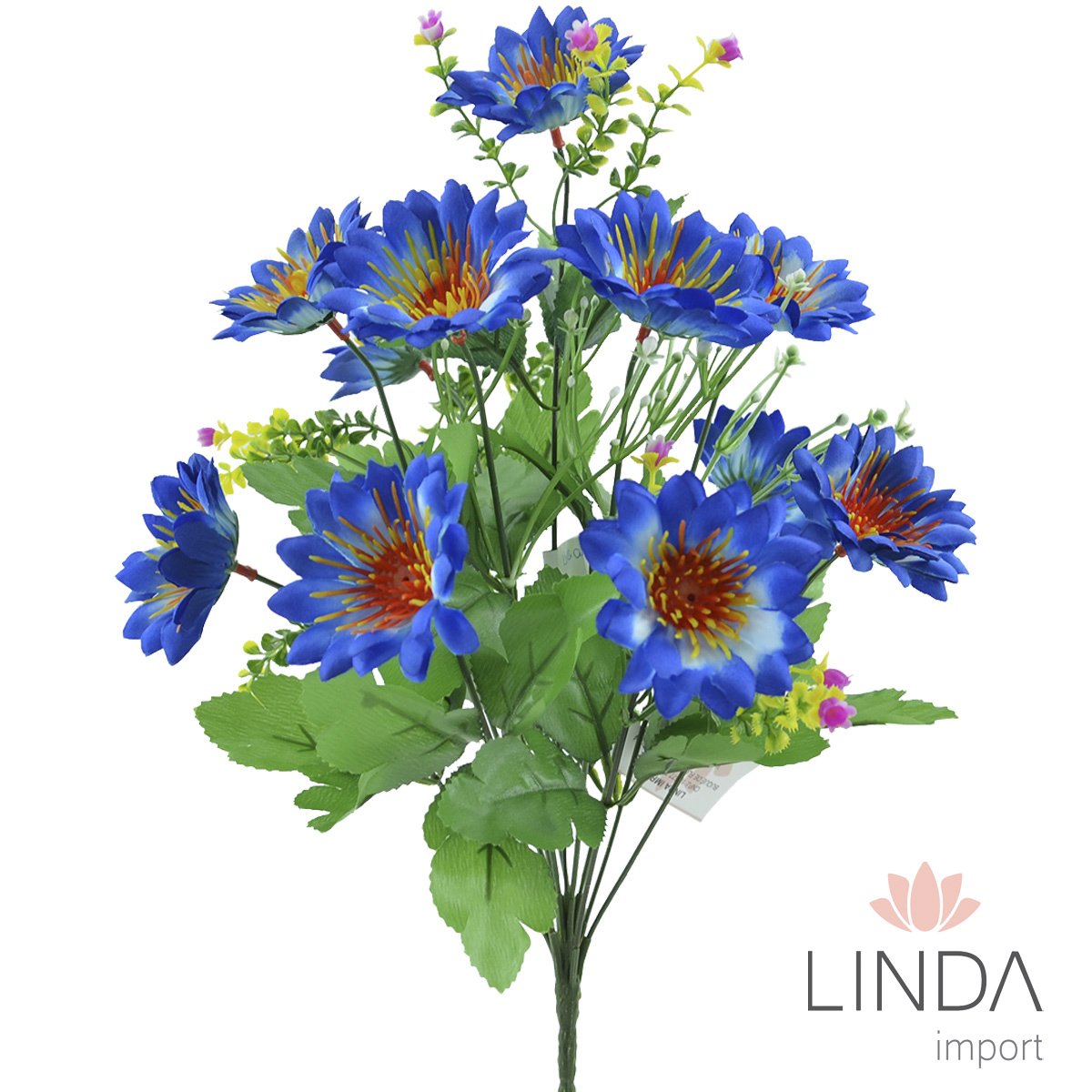 Buquê de Flor Tropical C/12 Galhos 40CM Mix de Cores Aaa1006