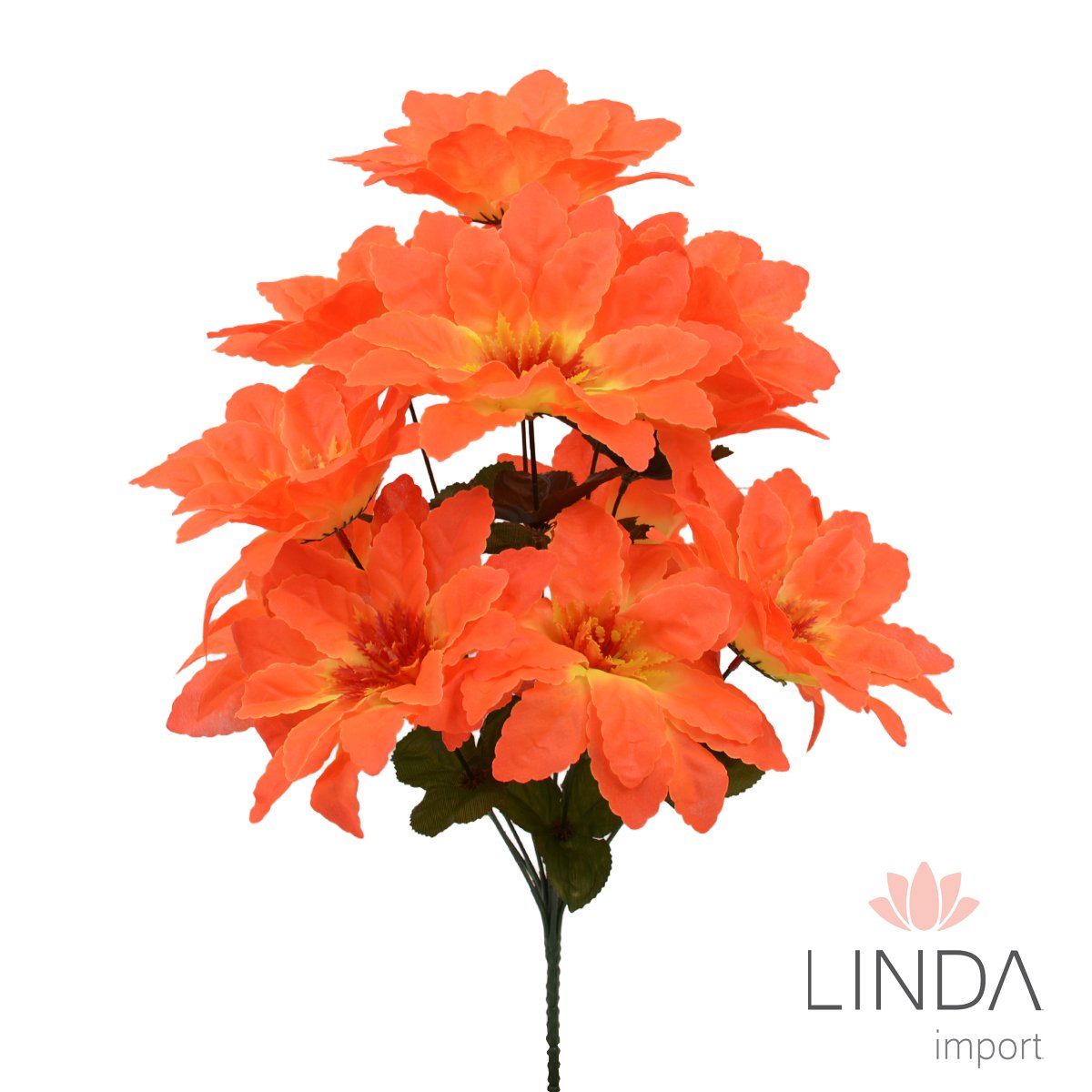 Buquê de Flor Artificial C/12 47CM Mix de Cores Aaa1016