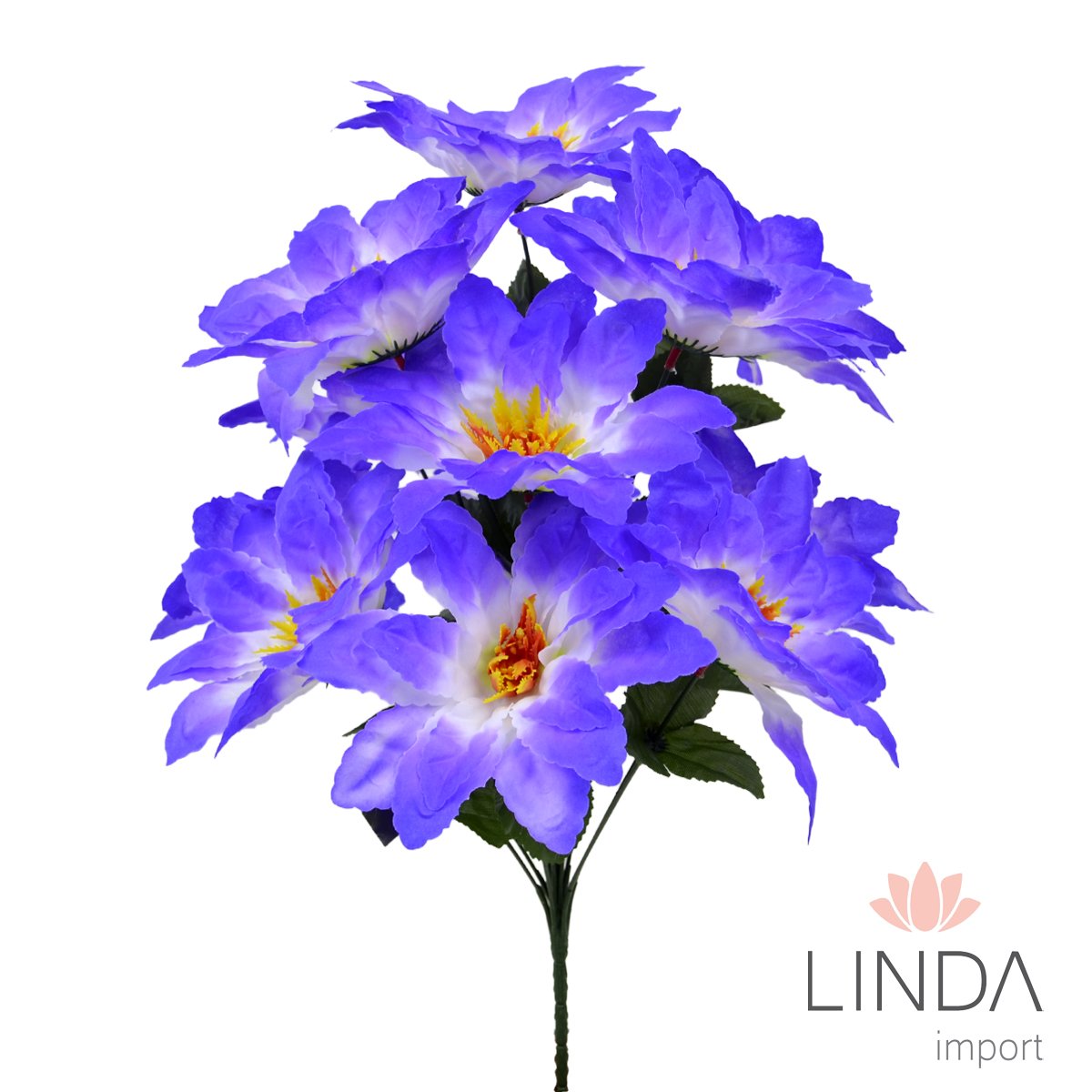 Buquê de Flor Artificial C/12 47CM Mix de Cores Aaa1016
