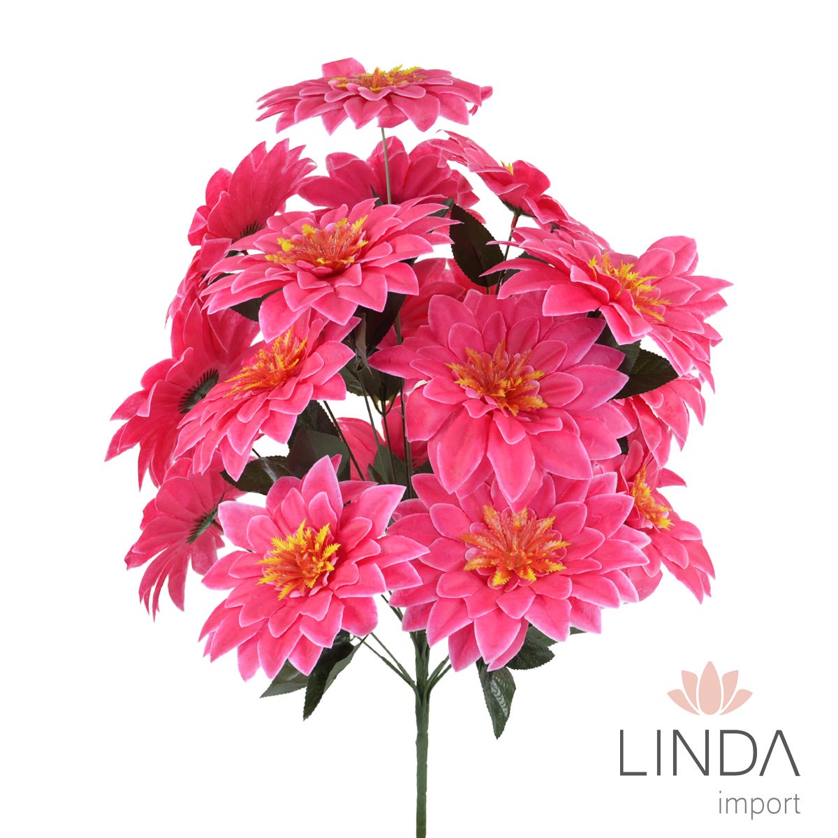 Buquê de Flor C/18 Galhos Desmontada 65CM Mix de Cores Aaa1018