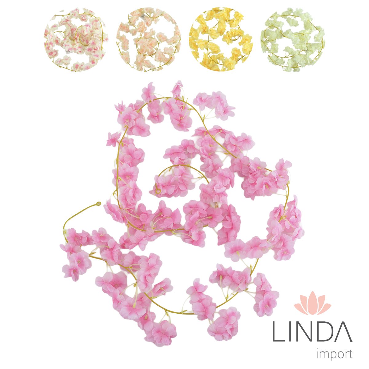 Pendente de Flores 185CM Aai1004
