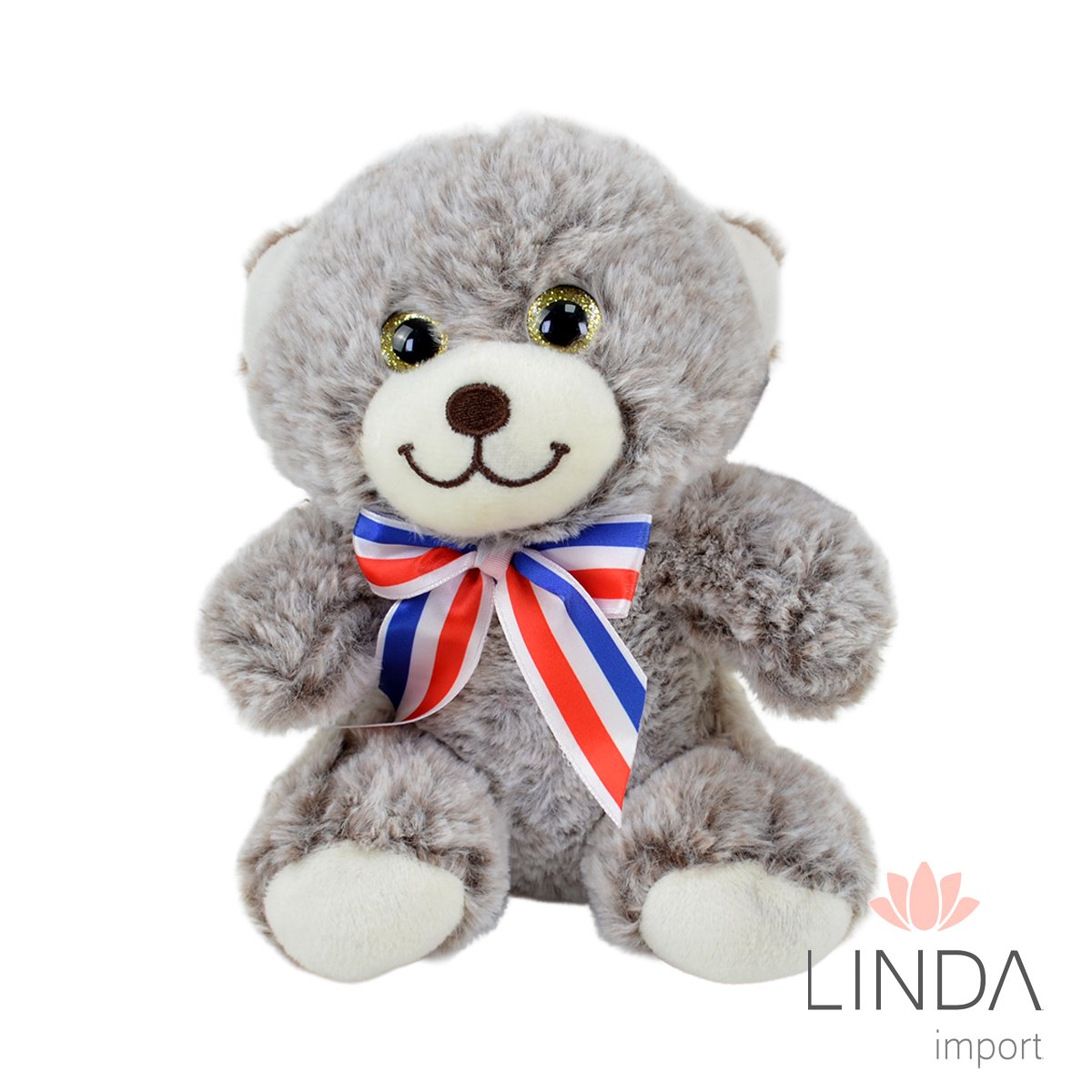 Boneco de Pelúcia Urso Feliz 20CM Aam1001
