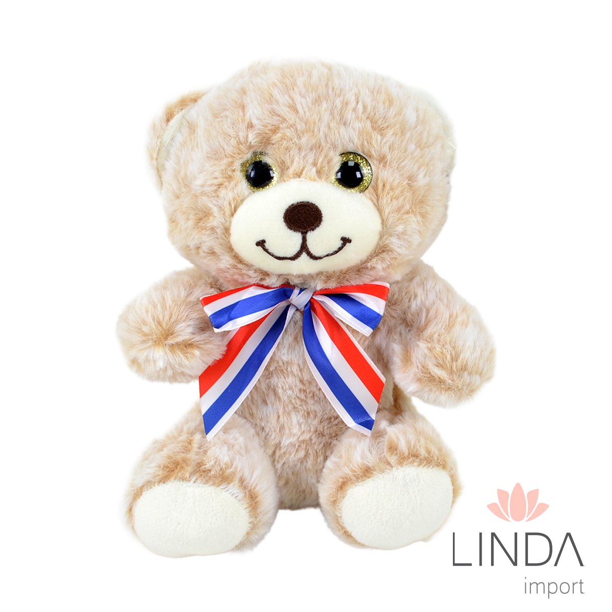 Boneco de Pelúcia Urso Feliz 20CM Aam1001