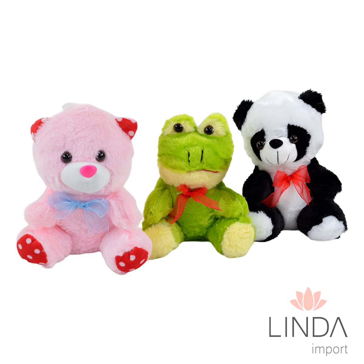 Boneco de Pelúcia Amiguinhos 20CM Mix Modelos Aam1008