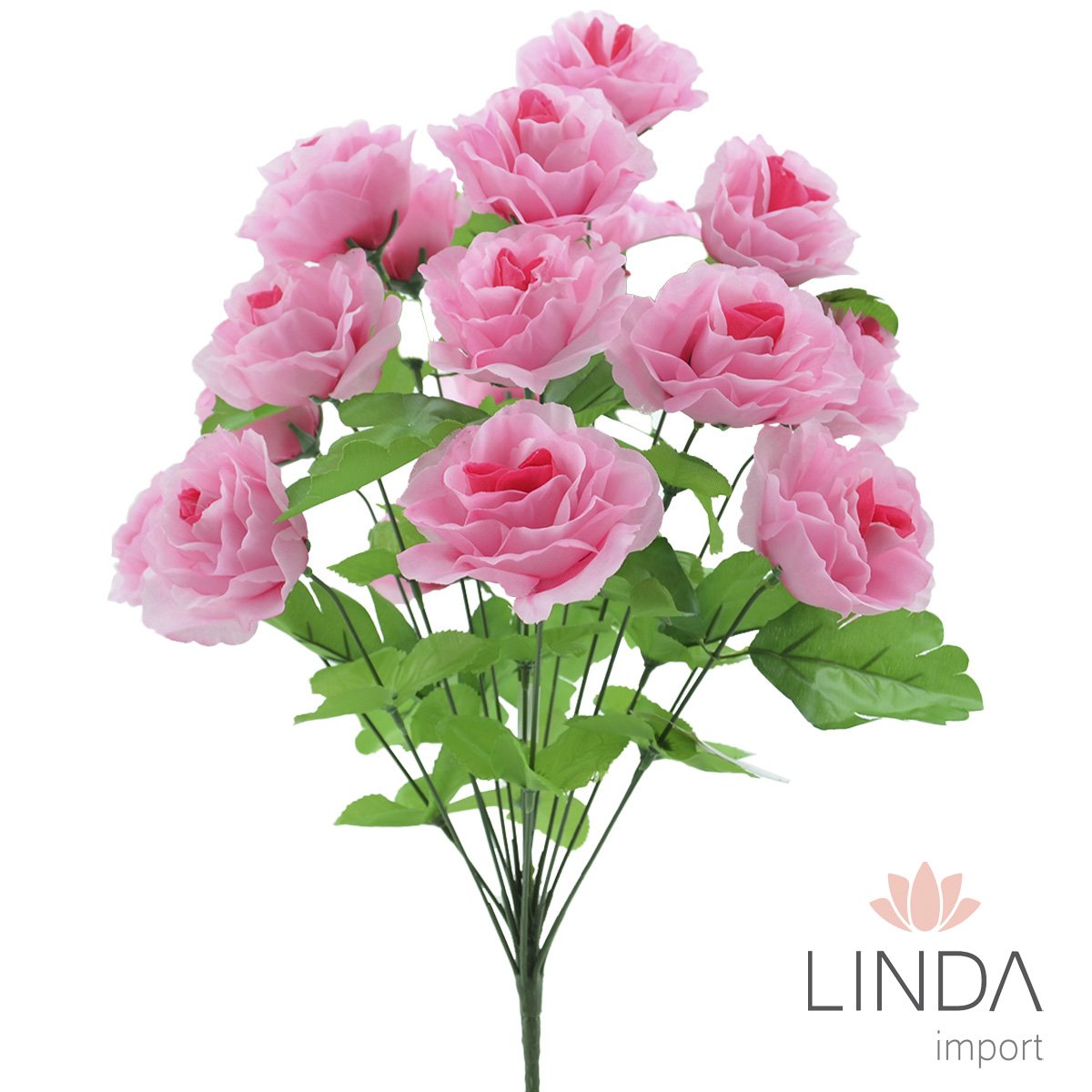 Buquê de Rosas C/18 Galhos 52CM Mix de Cores BG113