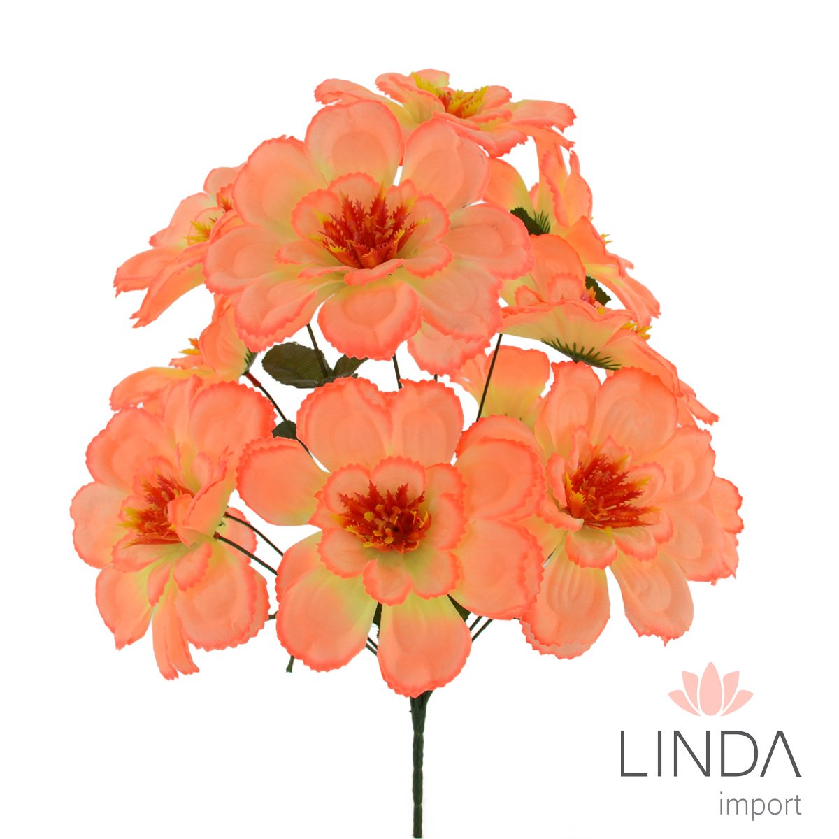 Buquê de Flor Artificial C/12 42CM Mix de Cores BG134