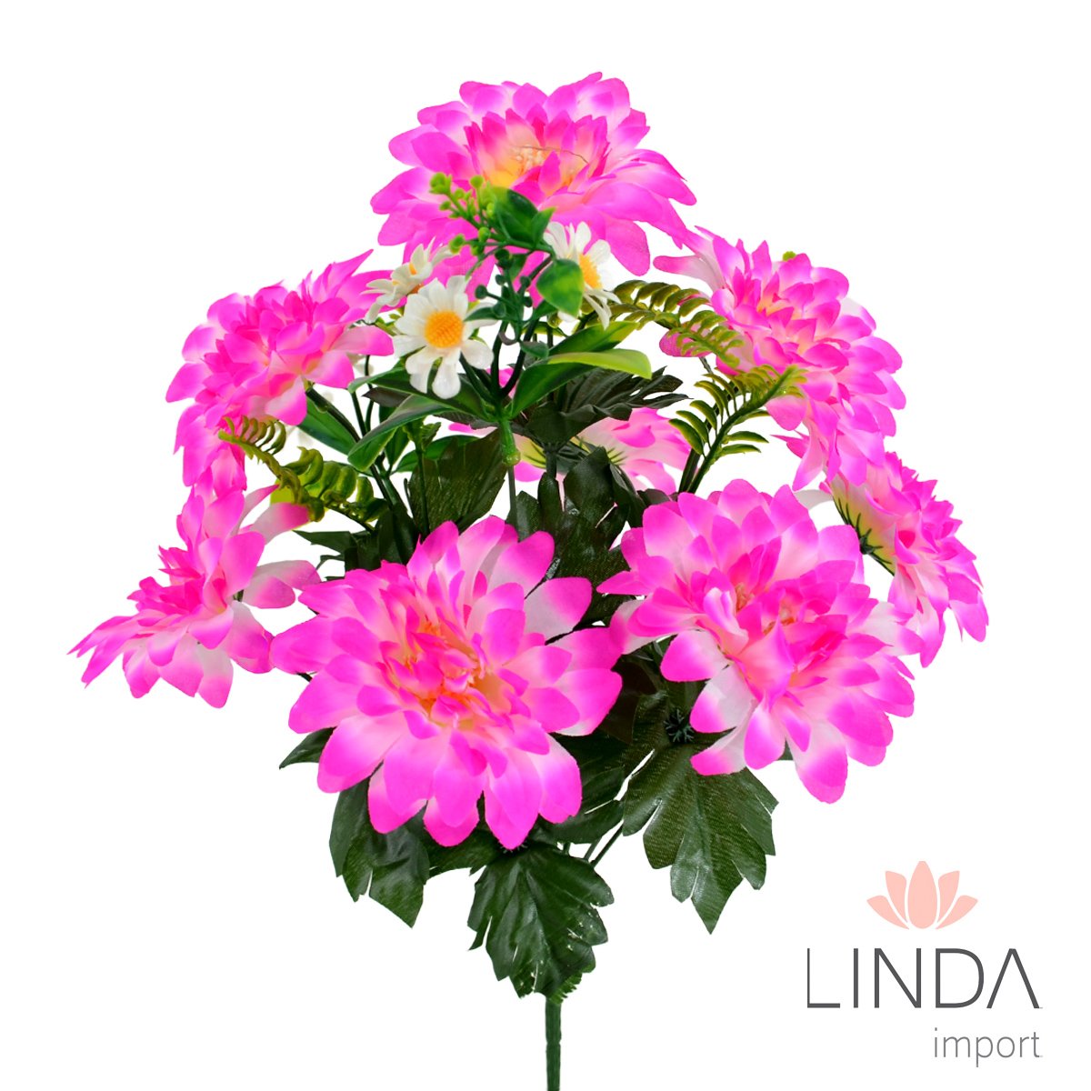 Buquê de Dália C/10 Galhos 45CM Mix de Cores BG136
