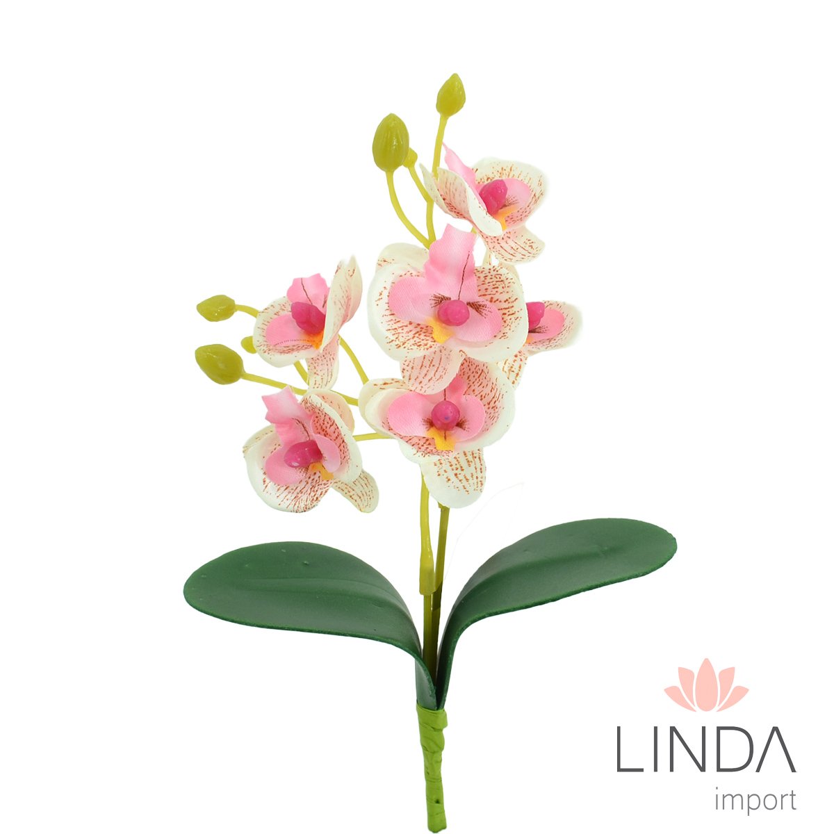 Mini Buquê de Orquídea C/2 Galhos 20CM Mix de Cores Bi95