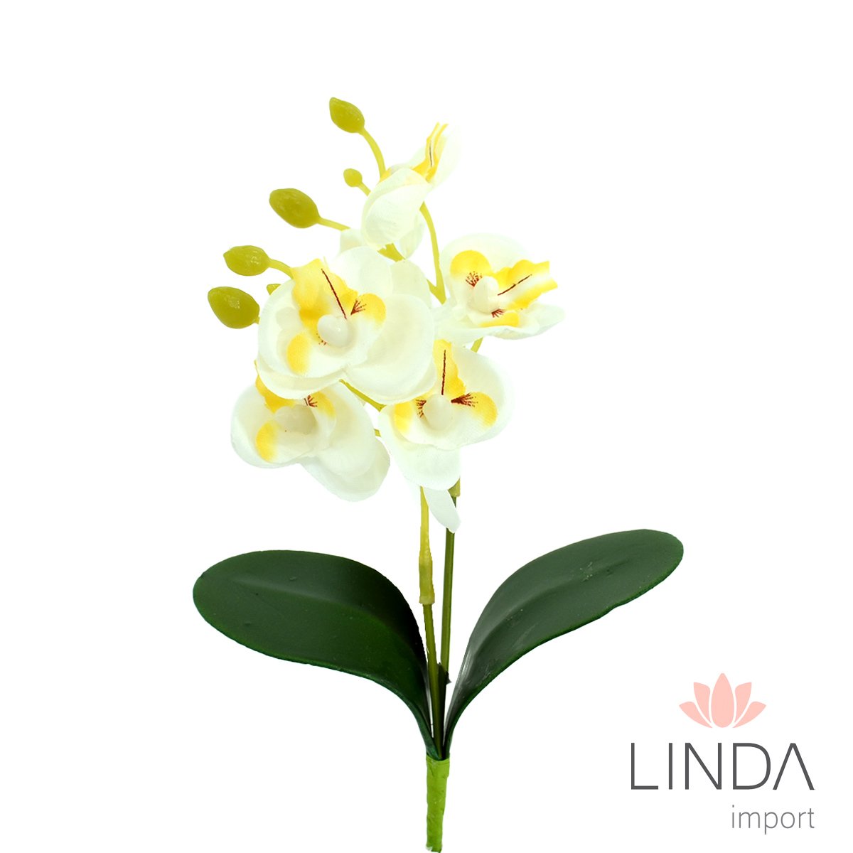 Mini Buquê de Orquídea C/2 Galhos 20CM Mix de Cores Bi95