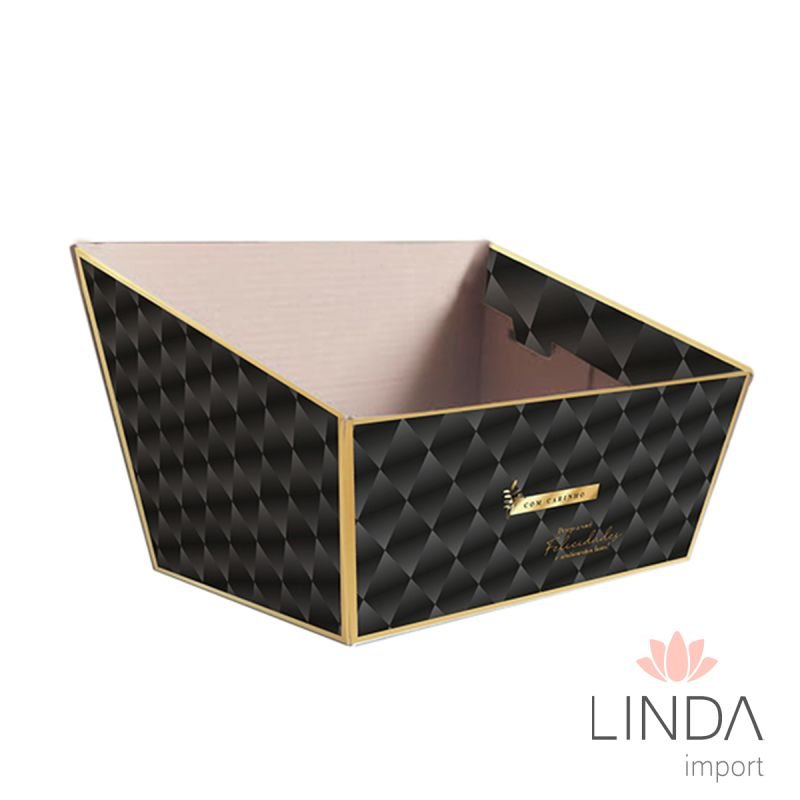 Cesta M Trapézio Estampa Premium 17X12,5X8 Aar1005