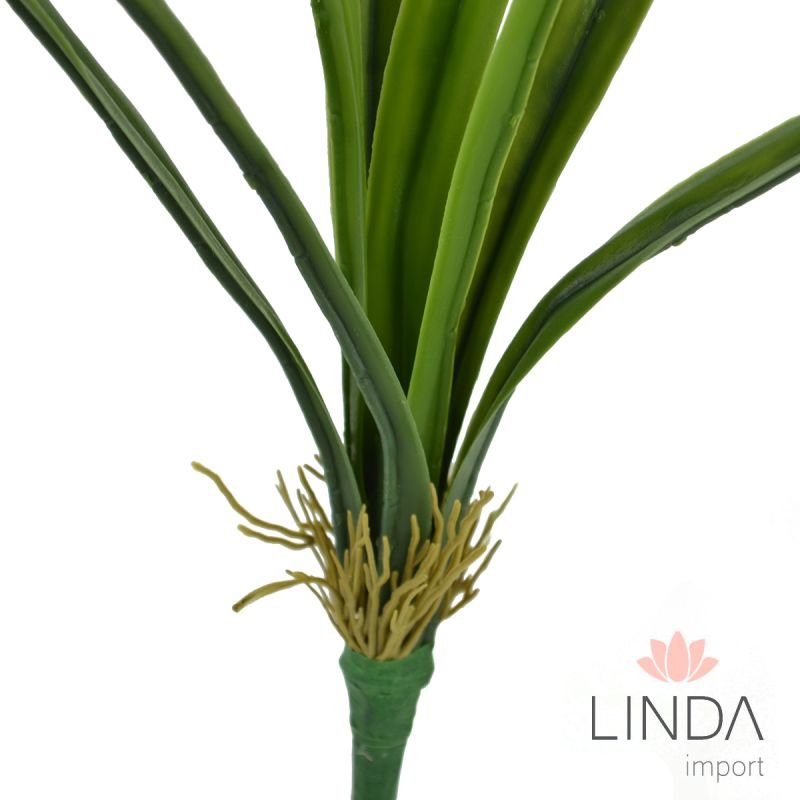 Folha de Orquídea Siliconada C/9 33CM Qu03