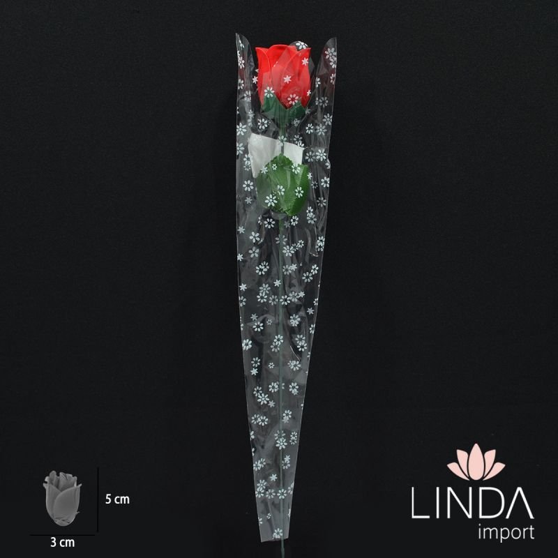 Haste de Rosa Artificial Veludo 40CM Aaa1013