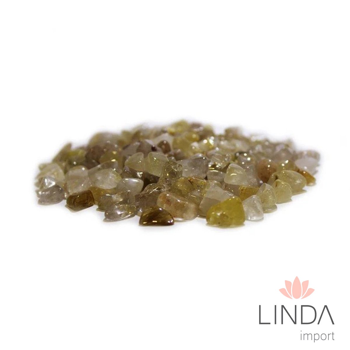 Pedra Semi Preciosa Rutilo 250G Id09