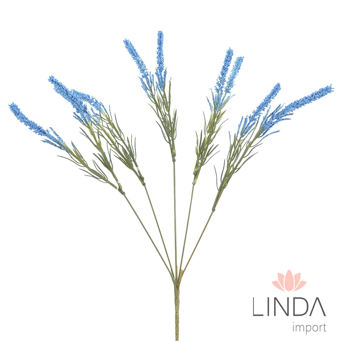 Complemento Lavanda Envelhecida C/5 Galhos 32CM Mix de Cores Iv52