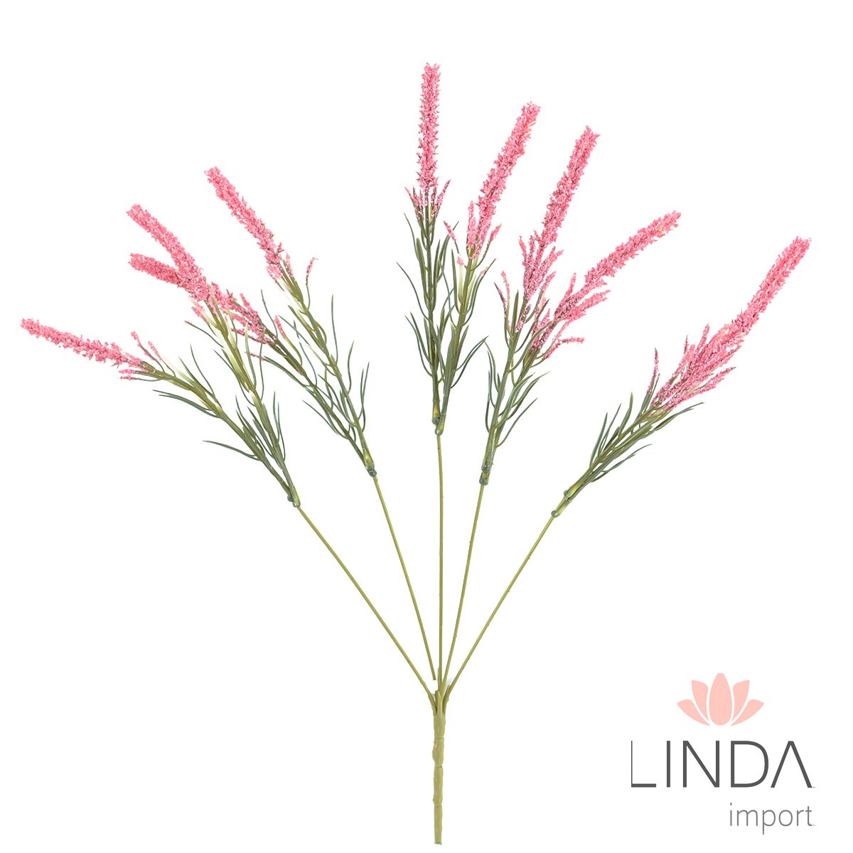 Complemento Lavanda Envelhecida C/5 Galhos 32CM Mix de Cores Iv52