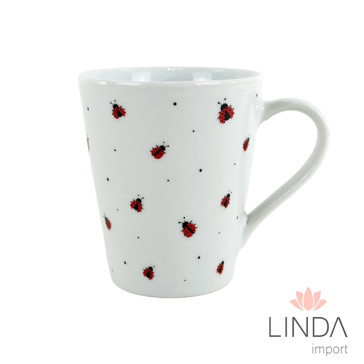 Caneca Porcelana Faixa 290ML Graciosa Ja17