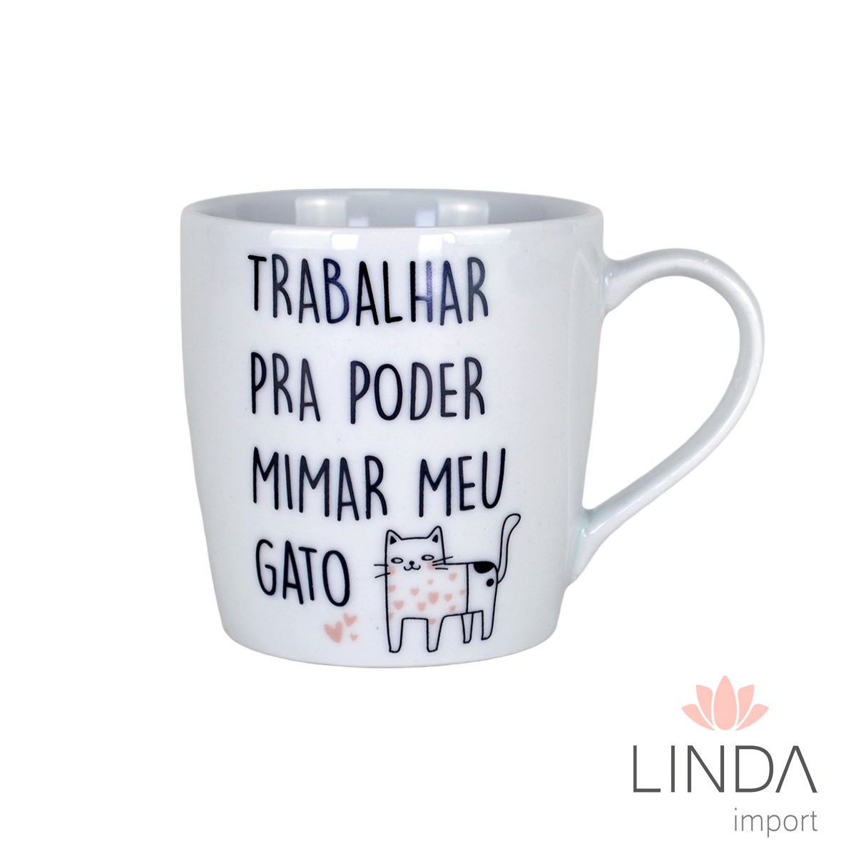 Caneca Porcelana Luxo Spot 350ML Pet Ja27