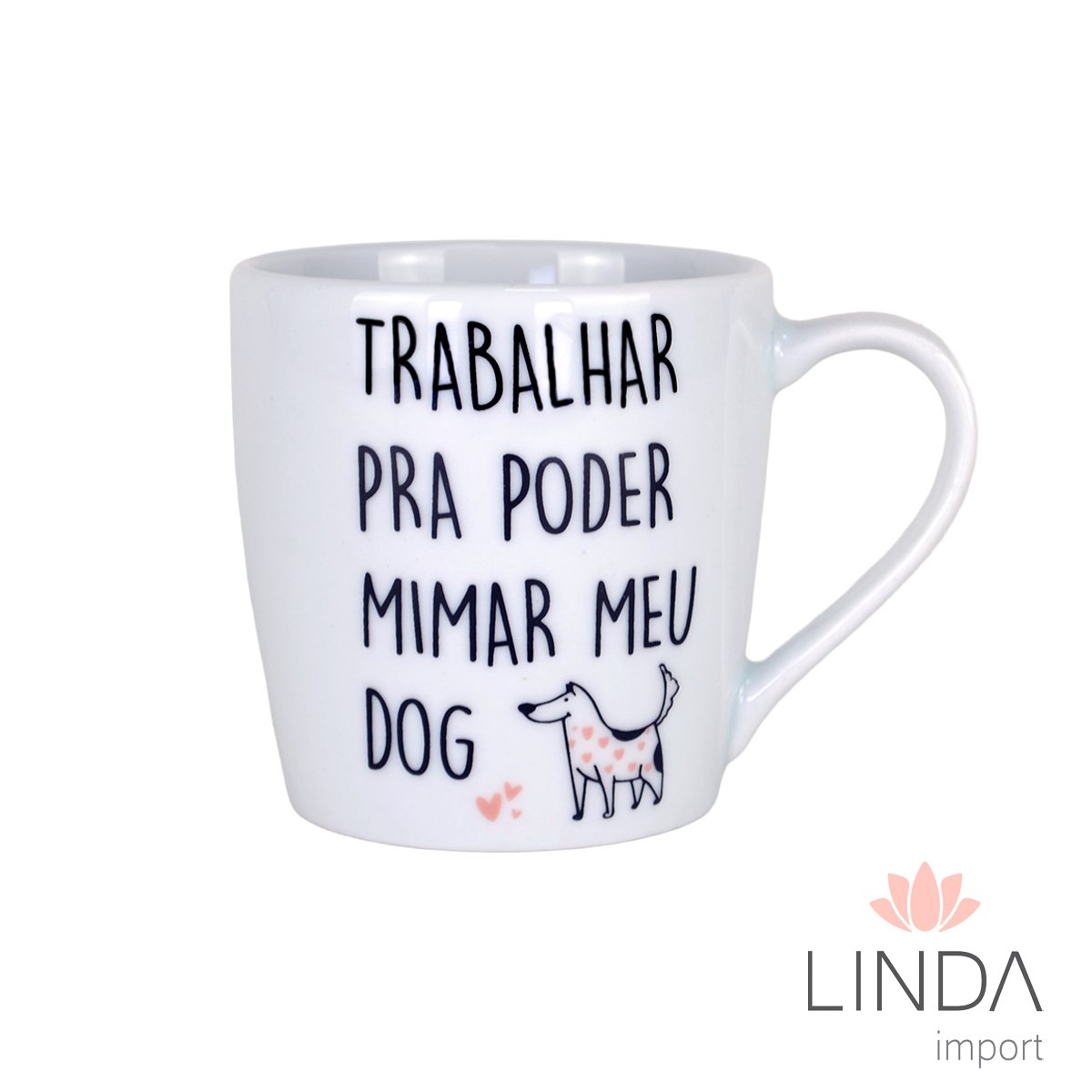 Caneca Porcelana Luxo Spot 350ML Pet Ja27