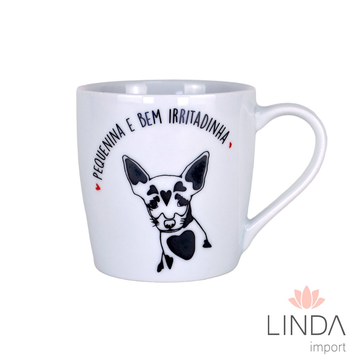 Caneca Porcelana Luxo Spot 350ML Pet Ja27