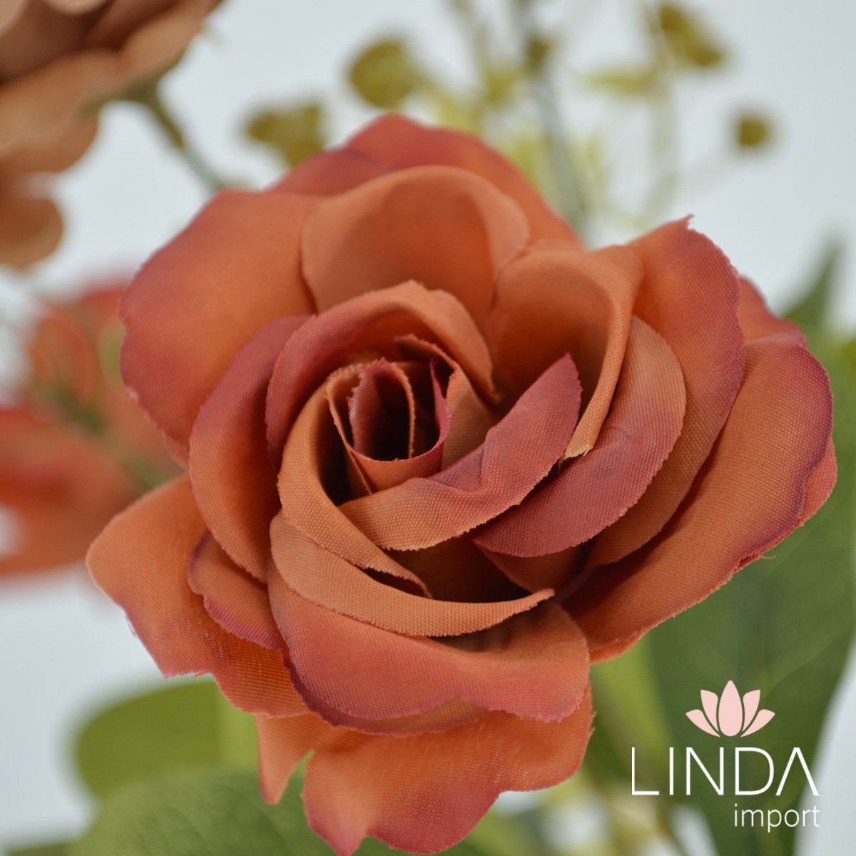 Buquê de Rosas C/10 Galhos Mix de Cores 41CM JN07