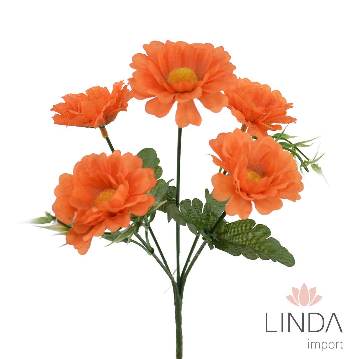 Mini Buquê Flor do Campo C/5 Galhos 30CM Mix de Cores JN13