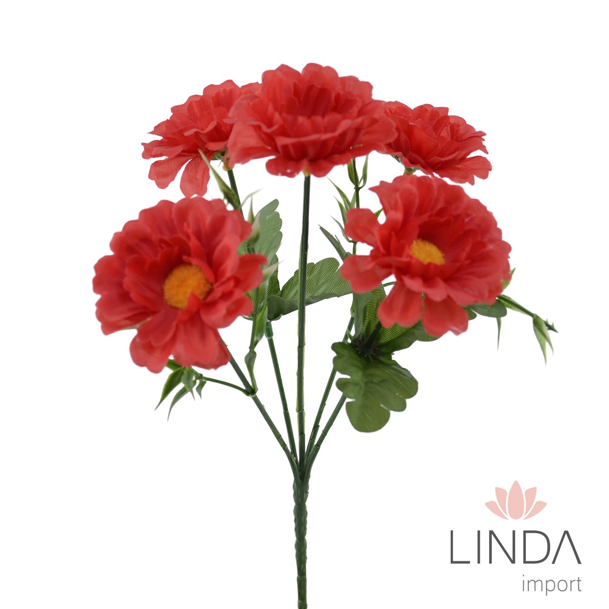 Mini Buquê Flor do Campo C/5 Galhos 30CM Mix de Cores JN13