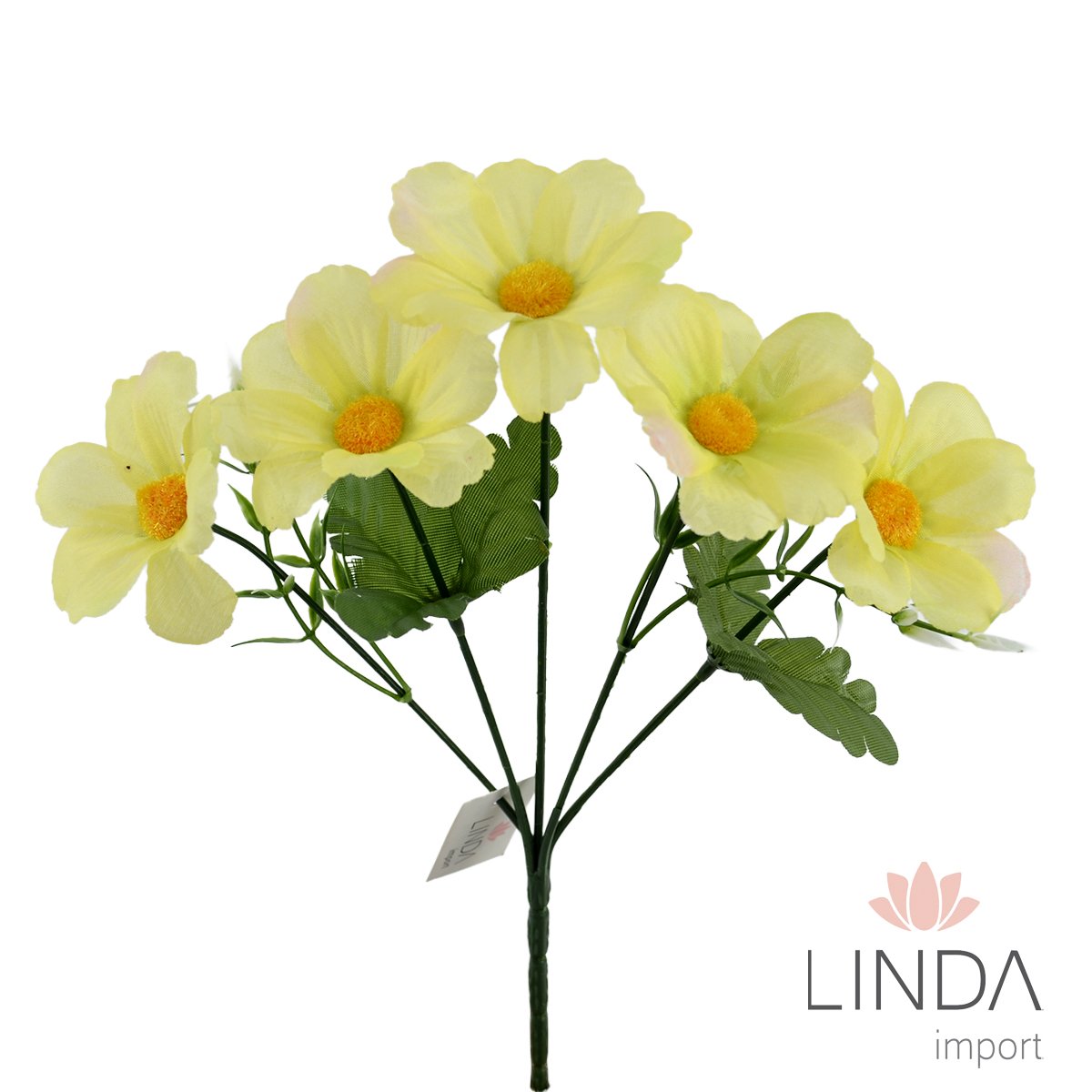 Mini Buquê Flor do Campo C/5 Galhos 30CM Mix de Cores JN14