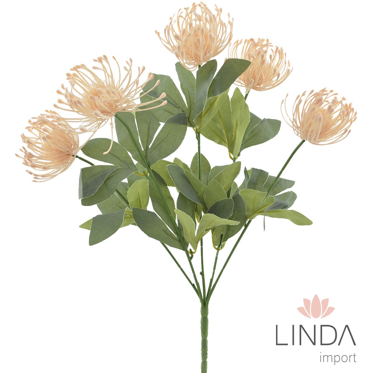 Buquê de Leucospermum C/5 Galhos 47CM Mix de Cores Jo04