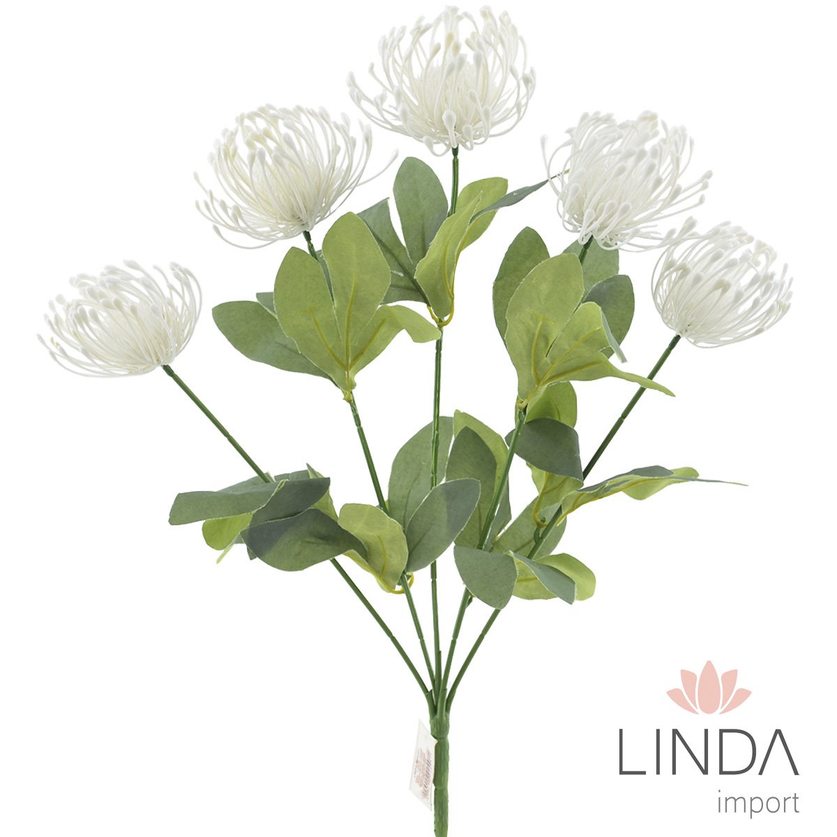 Buquê de Leucospermum C/5 Galhos 47CM Mix de Cores Jo04
