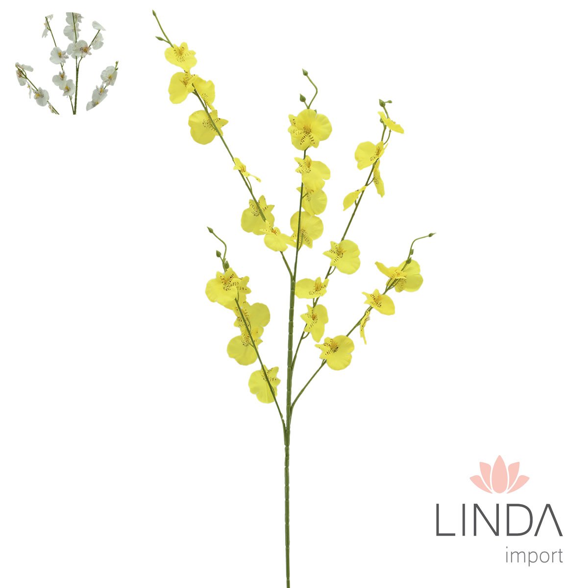Haste de Flor Chuva de Ouro C/5 Galhos 90CM JP01