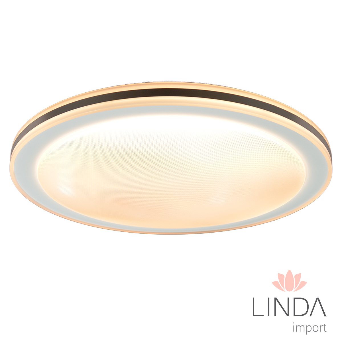Plafon de Led Ultra Slim Sobrepor Bivolt 3000/4000/6000K Dimerízavel C/ Controle 40CM 96W Ju13