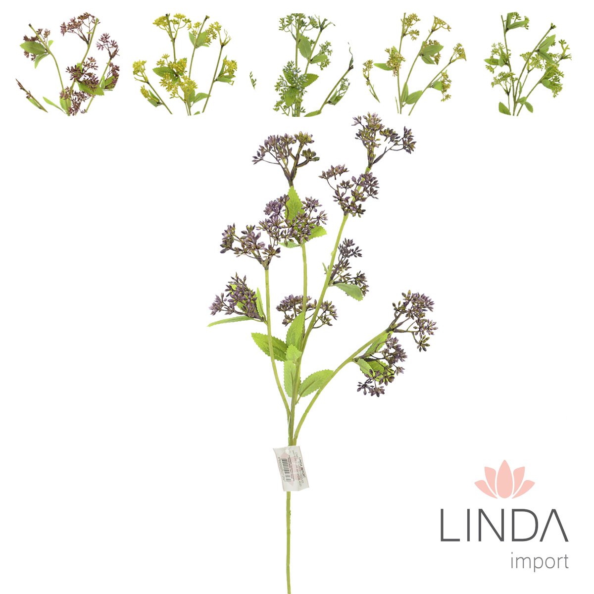 Haste de Flores C/4 Galhos 70CM KC01