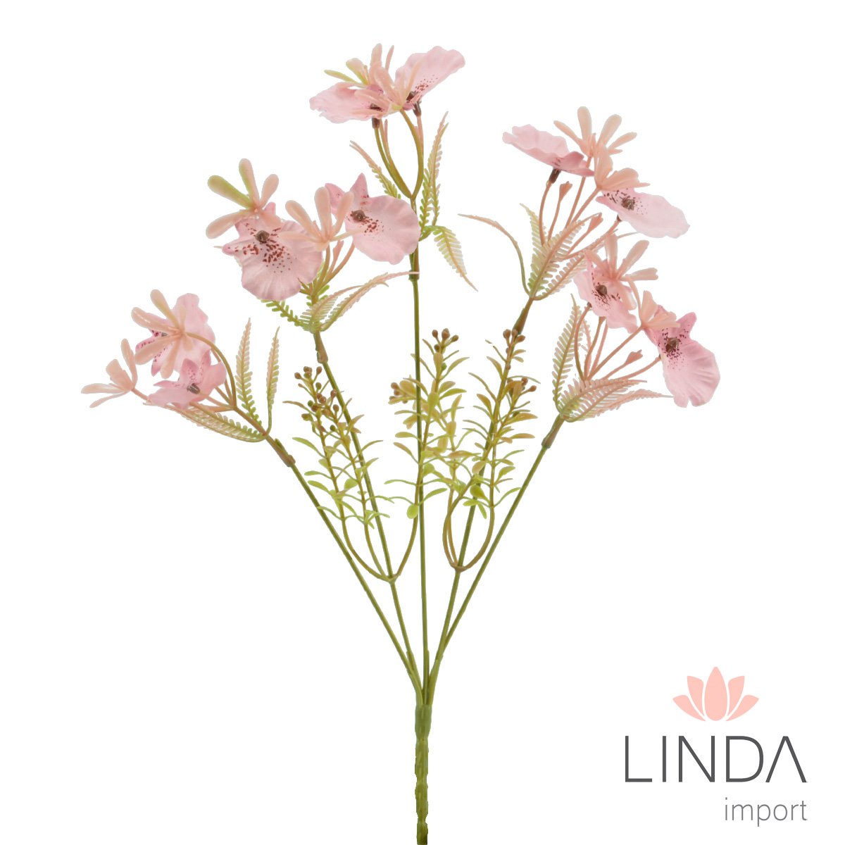 Mini Buque de Flores C/ 36CM e Mix de Cores KD05