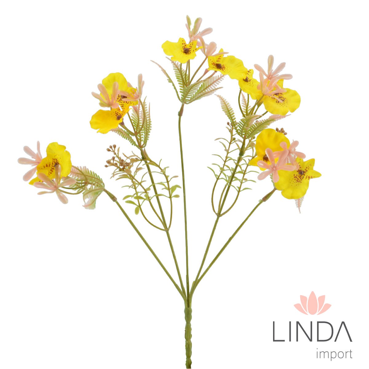 Mini Buque de Flores C/ 36CM e Mix de Cores KD05