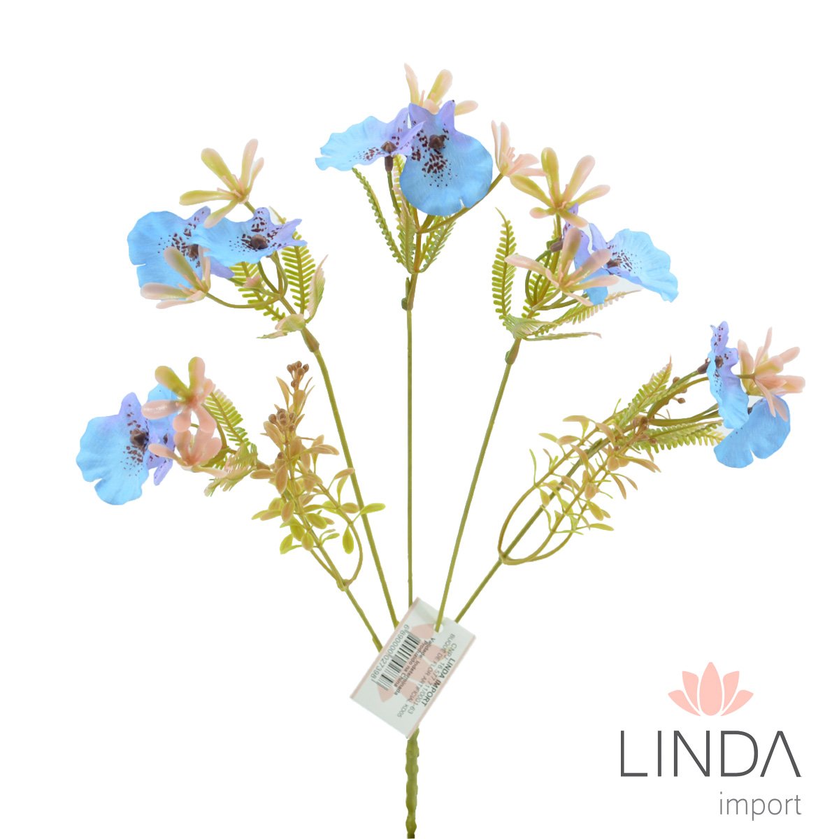 Mini Buque de Flores C/ 36CM e Mix de Cores KD05