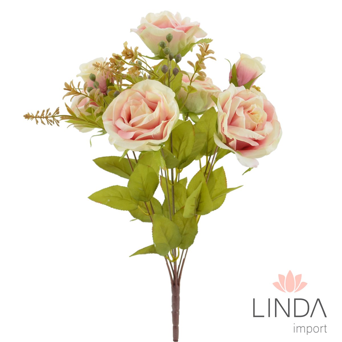 Buquê de Rosas C/11 Galhos 50CM KG12