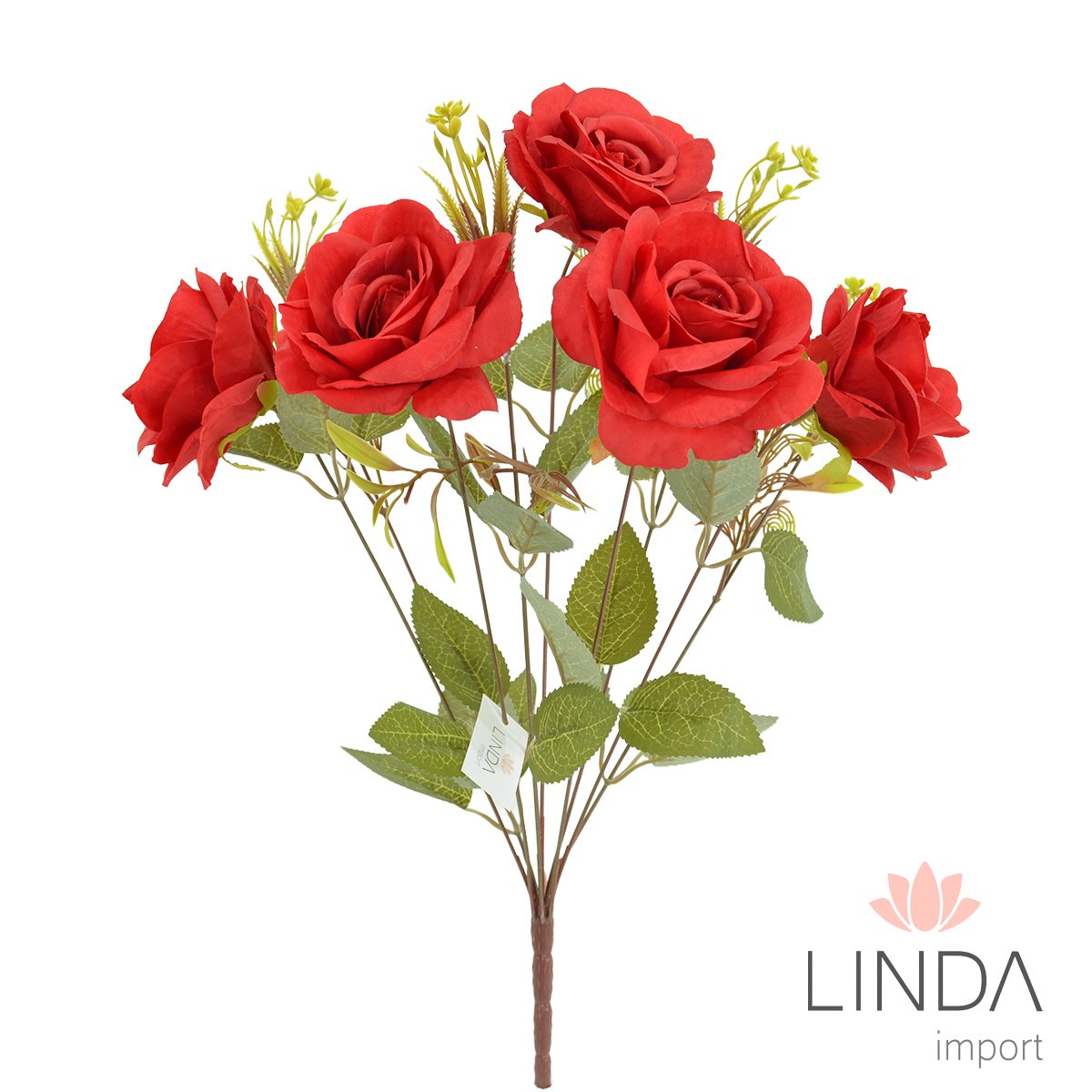 Buquê de Rosas C/9 Galhos 50CM KG28