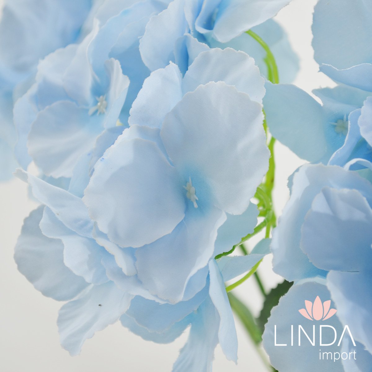 Buquê de Hortência 45CM Azul KL06