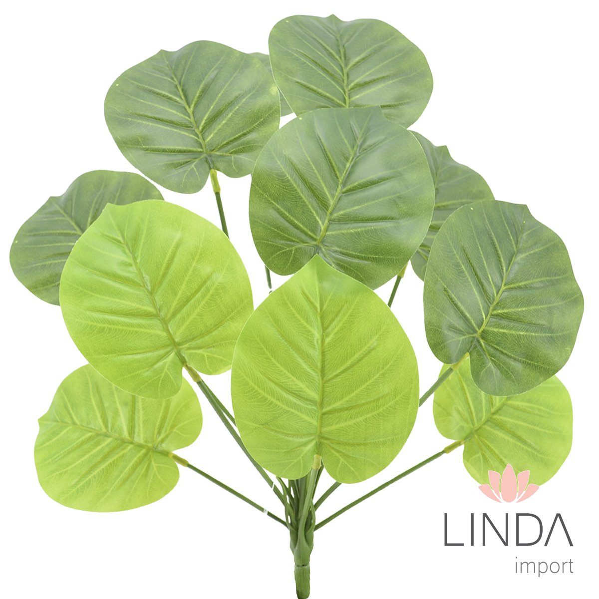 Planta Folhagens Desmontada 36CM Mix de Cores KP01