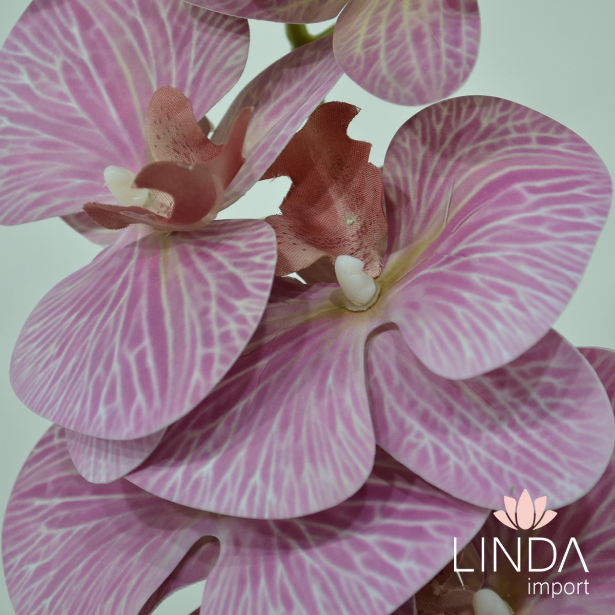 Haste de Orquidea Lilás C/9 106CM MC40