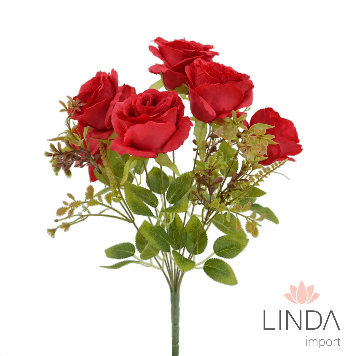 Buquê de Rosas 46CM Mix de Cores Oo03