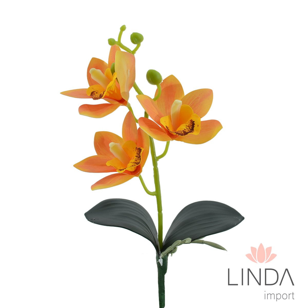 Mini Haste de Orquídeas 3D 30CM Mix de Cores Ou02