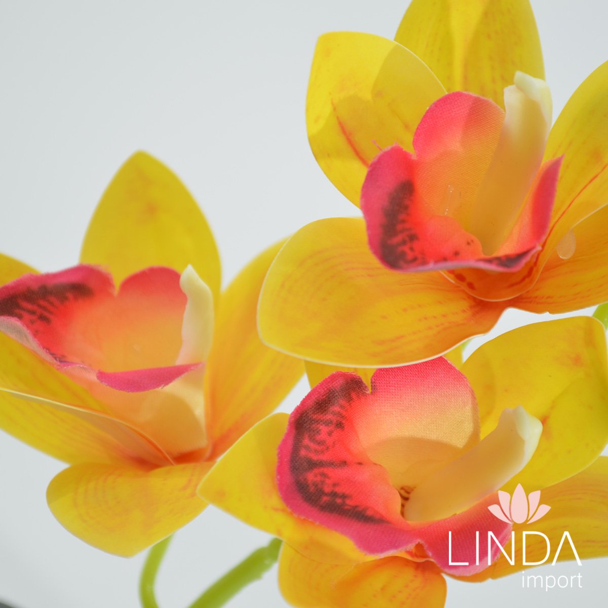 Mini Haste de Orquídeas 3D 30CM Mix de Cores Ou02
