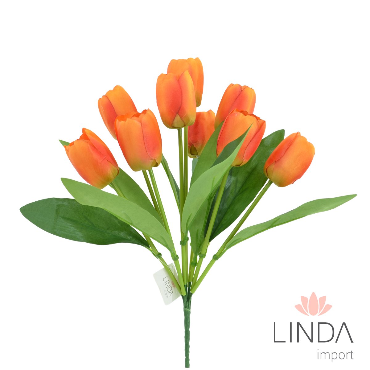 Buquê de Tulipas C/9 Galhos 40CM Mix de Cores PQ02
