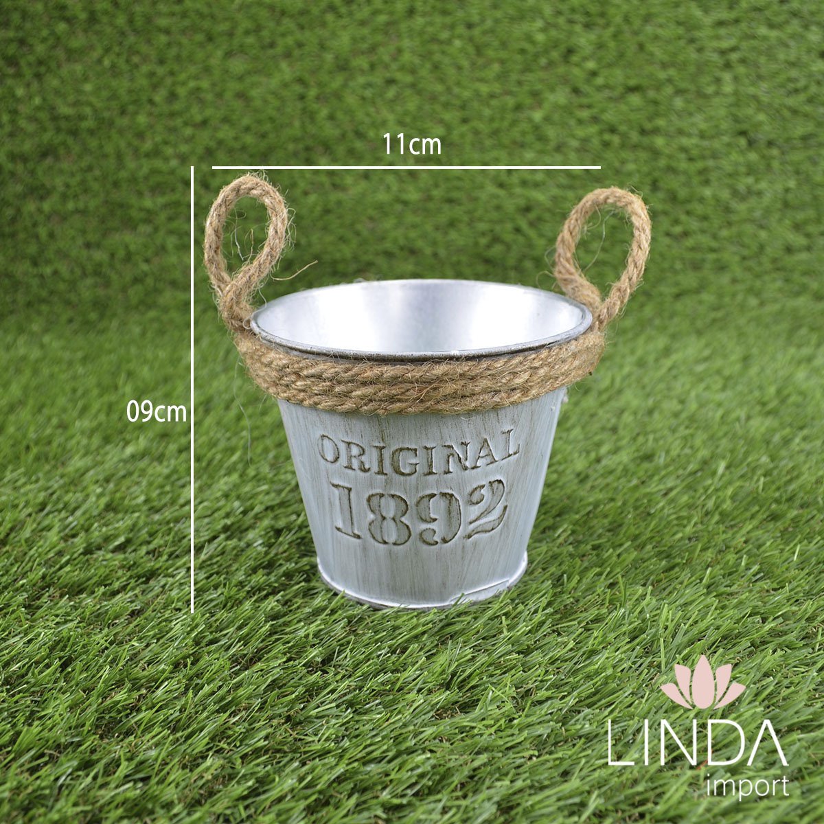 Vaso de Lata 11X9CM QC03
