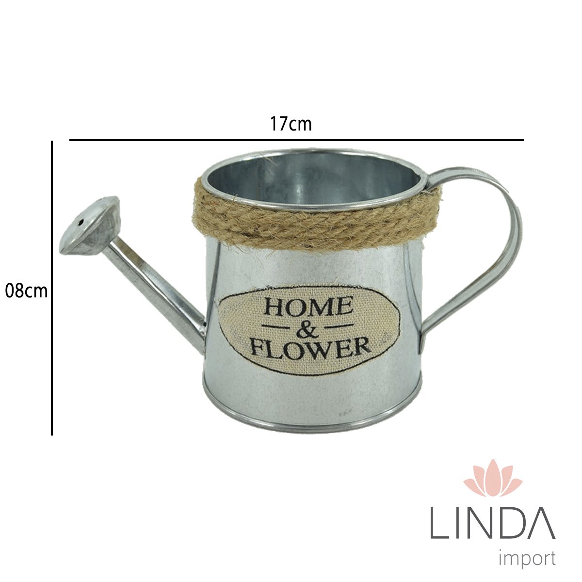 Vaso de Lata 17X8CM QC05