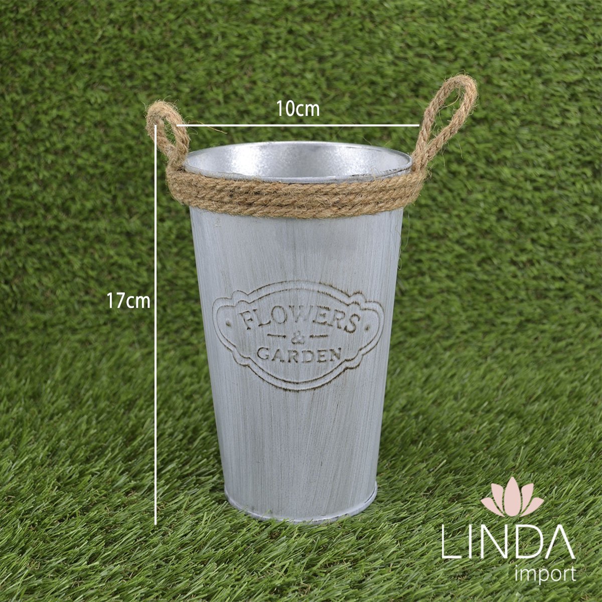 Vaso de Lata 10X17CM QC15